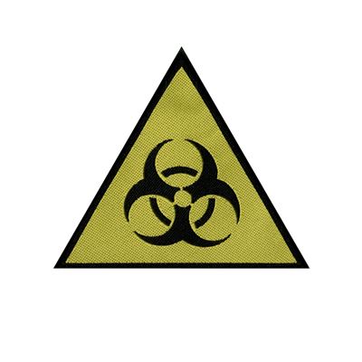 Patch Radioactive Warning Sign