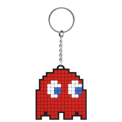 Pac-Man Blanc Porte-Clés Blinky