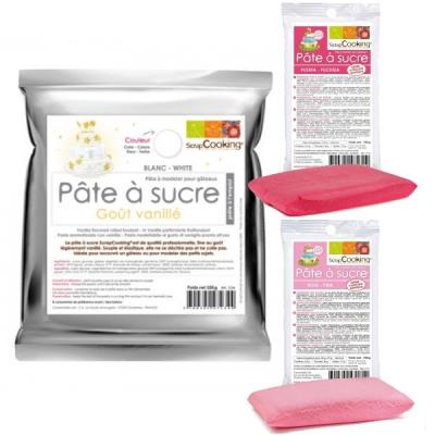 Kit pâte à sucre naissance fille