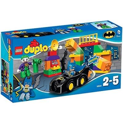 Lego duplo super héros - licence - 10544 - jeu de construction - le défi de batman et joker
