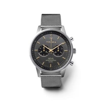 Montre Triwa Unisexe modèle Smoky Nevil Argentée - NEST114ME