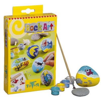 Totum - Kit décoration de galets - Creativity A5 : Rock Art