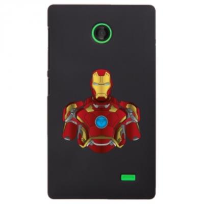 Coque rigide pour Nokia X avec impression Motifs buste Iron