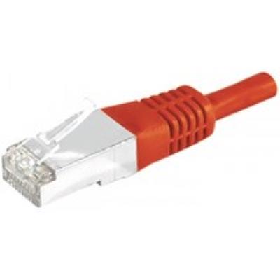 Cordon RJ45 patch SSTP CAT 6 Rouge - 5,00 m
