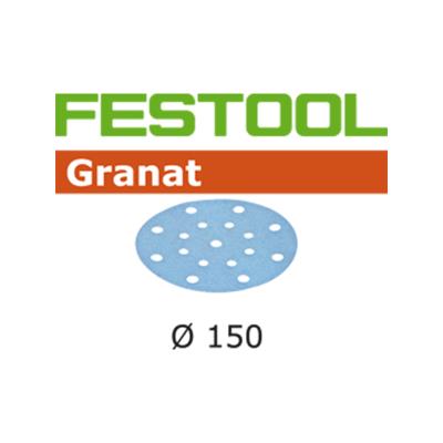 Lot De 100 Abrasifs Stickfix Ø150Mm Pour Enduits, Apprêts, Peintures À Faible Teneur En Cov Stf D150/16P150Gr/100 Festool 496980