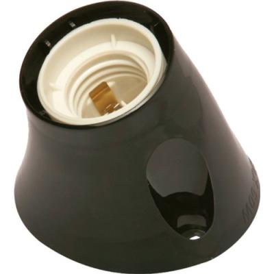 ELECTRALINE 71108 DOUILLE MURALE INCLINÉE E27 NOIR