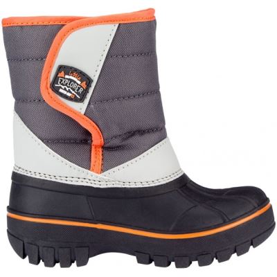 bottes de neige de montagne Kid garçons gris taille 27/28