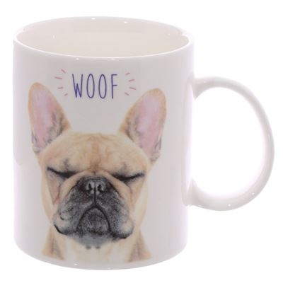 Mug en porcelaine - Bouledogue français