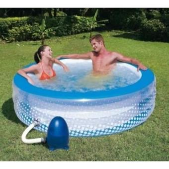 piscine gonflable jardin