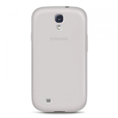 Belkin Grip Sheer Matte - Beschermhoes voor mobiele telefoon - plastic - transparant - voor Samsung Galaxy S4