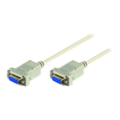 MicroConnect nulmodem-kabel - 3 m