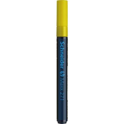 Marqueur peinture Maxx 271 Pte Ogive 1-2 mm jaune