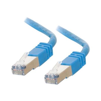 C2G Cat5e Booted Shielded (STP) Network Patch Cable - verbindingskabel - 30 m - blauw
