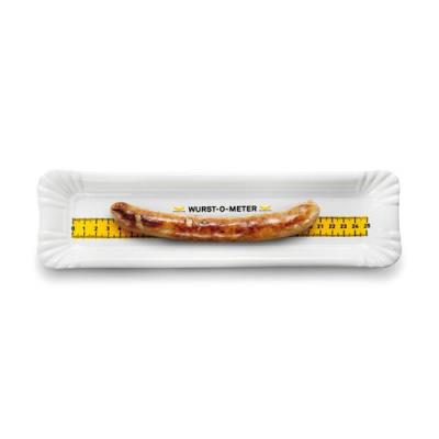 Assiette BBQ Wurst-O-Meter Donkey Products 30,5 x 8,5 cm