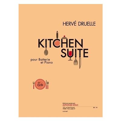 Kitchen Suite - Hervé Druelle - batterie et piano
