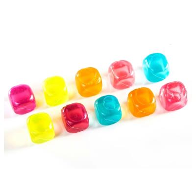 Glaçons réutilisables - Multicolores - Lot de 10