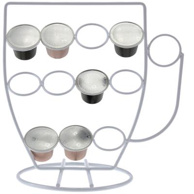 PORTE CAPSULES CAFE - Tasse - Blanc