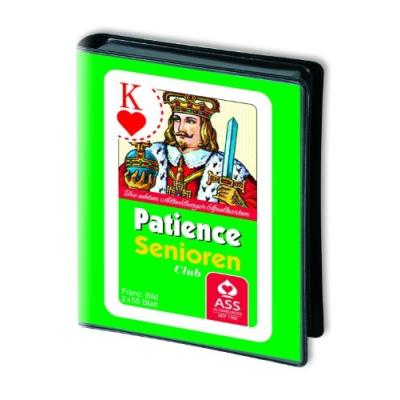 ASS ALTENBURGER SPIELKARTEN 70091 - PATIENCE, FOLIENETUI, SENIOREN