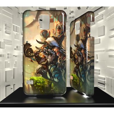 Coque Samsung Galaxy S5 JVF World of Warcraft WOW 40 Baine sabot de sang