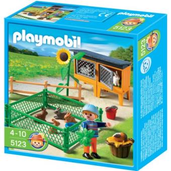 Playmobil Famille de lapins et maison - Cdiscount Jeux - Jouets
