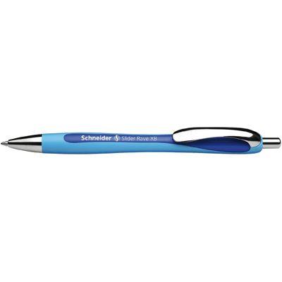 Stylo bille Slider Rave rétractable bleu