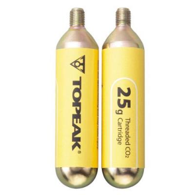 Topeak Cartouche Co2 Filetée 25 G 2 Pièces
