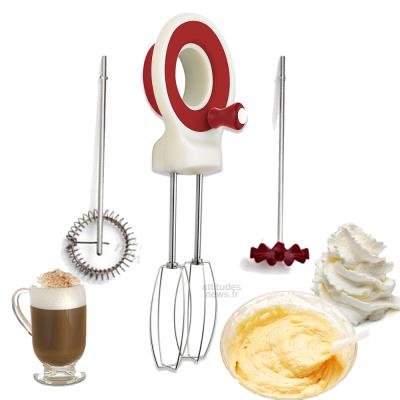 Chef'n - mix quick fouet manuel avec accessoires chef'n