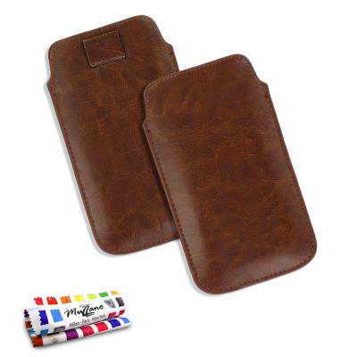 Etui ORIGINAL Brun , Le Sweep,  de MUZZANO pour SAMSUNG S5660