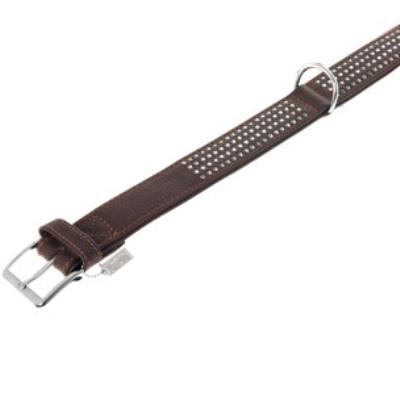 Comparer les prix de Vintage Collier 4 Diam.Marron . 65Cm40Mm - Mon Animalerie