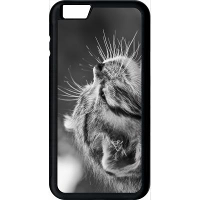 Coque apple iphone 6+ plus chat zebre