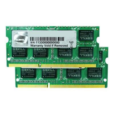 G.Skill Standard Series - DDR3 - 8 GB : 2 x 4 GB - SO DIMM 204-PIN
