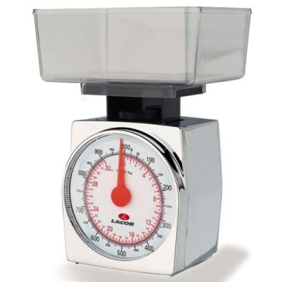 LACOR - 61702 - BALANCE DE CUISINE - 1 KILO - GRADUATION 5 GRAMMES