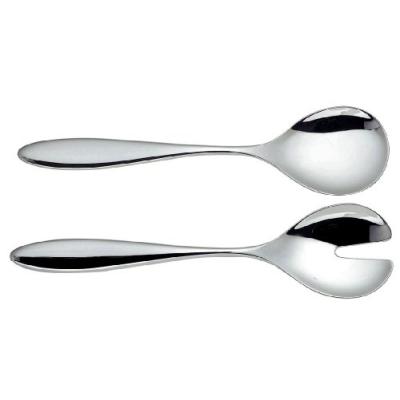 ALESSI SG38/14 MAMI COUVERTS À SALADE EN ACIER BRILLANT