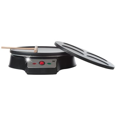 Mia-Germany - CP 6075 - Crêpière design 3-en-1 pour crêpes / œufs sur le plat / pancakes, Maker - 2 plaques de cuisson amovibles - 1000 Watts