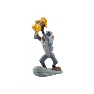Le Roi Lion figurine Rafiki avec Simba 10 cm