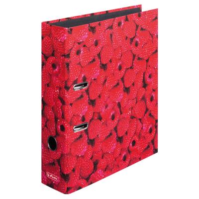 herlitz Classeur à motif maX.file framboise, A4,
