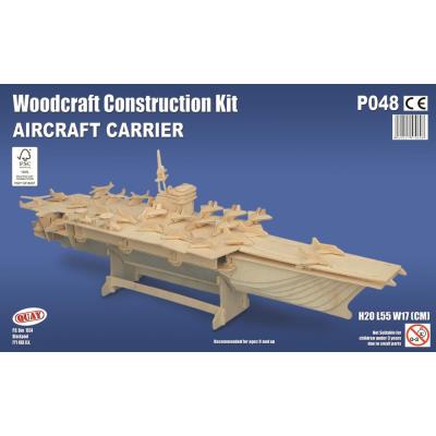Maquette en bois - Porte-avions