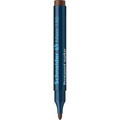 Marqueur permanent Maxx 130 Pte Ogive 1-3 mm brun