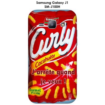 Coque Samsung Galaxy J1 - SM-J100H Curly-2