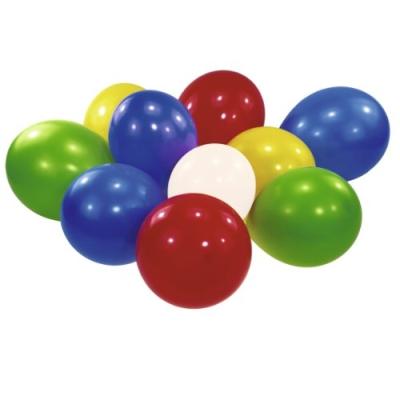 RIETHMÜLLER - 6434 - DÉCORATION DE FÊTE - 100 BALLONS - COULEURS ASSORTIES - 65 CM DE DIAMÈTRE