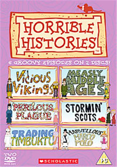 Horrible Histories - Vicious Vikings / Perilous Plague / Trading Timbuktu / Measly Middle Ages / Storming Scots / Marco Polo