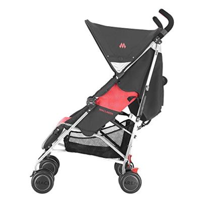 poussette maclaren quest sport black scarlet