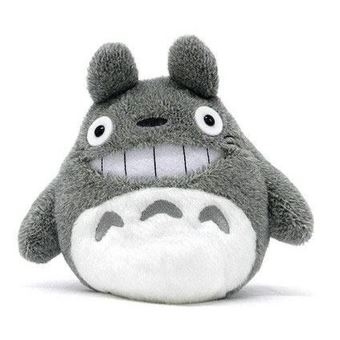 Peluche Ghibli - Mon Voisin Totoro - Totoro souriant 18 cm