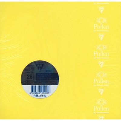 Clairefontaine - Carte Double 160x160 Soleil - Paquet De 25