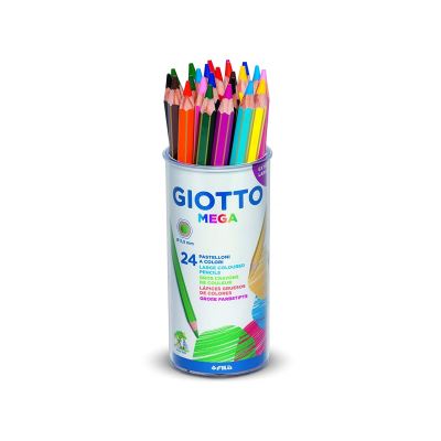 Giotto 519700 - Gros crayons de couleurs