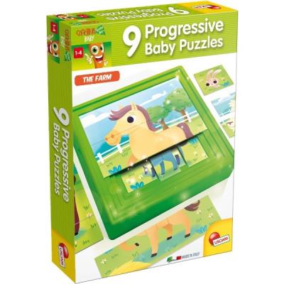 Lisciani - 47420 - puzzle avec cadre - baby form avec les animaux de la ferme - 25 pièces liscianigiochi da-47420