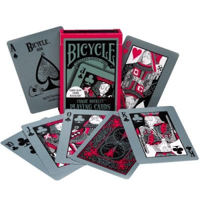 BICYCLE - 1018404 - JEU DE SOCIÉTÉ - TRAGIC ROYALTY DECK