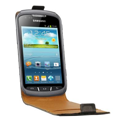 Etui Rabat Noir pour Samsung S7710 X Cover 2
