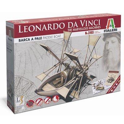 Italeri - Les machines merveilleuses de Leonard de Vinci - Bateau à aubes