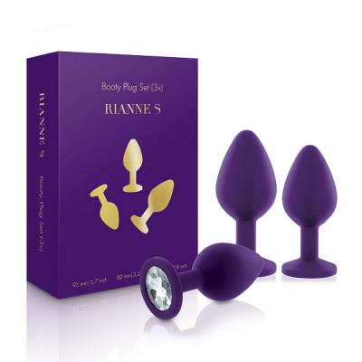 Plug anal NMC Products Booty Plug Set X 3 Rianne S
